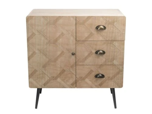 Jardideco Buffet 3 Tiroirs Et Une Porte 4 Jardideco Buffet 3 Tiroirs Et Une Porte – Image 4