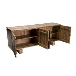 MACABANE Buffet 4 Portes 2 étagères En Manguier -Boutique Maisons du Monde buffet 4 portes 2 etageres en manguier 3