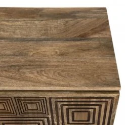 MACABANE Buffet 4 Portes 2 étagères En Manguier -Boutique Maisons du Monde buffet 4 portes 2 etageres en manguier 4