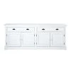 Maisons Du Monde Buffet 4 Portes 4 Tiroirs Blanc
