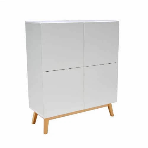 Weber Industries Buffet 4 Portes Blanc 1 Weber Industries Buffet 4 Portes Blanc