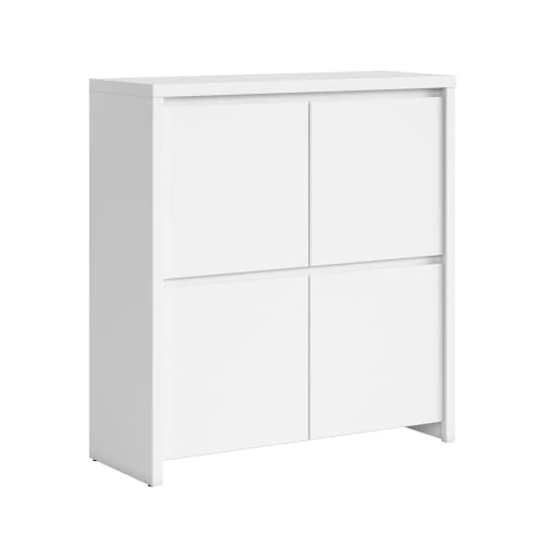 Petits Meubles Buffet 4 Portes Blanc 1 Petits Meubles Buffet 4 Portes Blanc