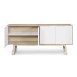 MON PETIT MEUBLE FRANCAIS Buffet 4 Portes En Frêne 180 Cm, Hauteur 94 Cm 10 MON PETIT MEUBLE FRANCAIS Buffet 4 Portes En Frêne 180 Cm, Hauteur 94 Cm -Boutique Maisons du Monde buffet 4 portes en frene 180 cm hauteur 94 cm 10