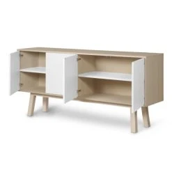 MON PETIT MEUBLE FRANCAIS Buffet 4 Portes En Frêne 180 Cm, Hauteur 94 Cm 11 MON PETIT MEUBLE FRANCAIS Buffet 4 Portes En Frêne 180 Cm, Hauteur 94 Cm -Boutique Maisons du Monde buffet 4 portes en frene 180 cm hauteur 94 cm 11