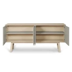 MON PETIT MEUBLE FRANCAIS Buffet 4 Portes En Frêne 180 Cm, Hauteur 94 Cm 8 MON PETIT MEUBLE FRANCAIS Buffet 4 Portes En Frêne 180 Cm, Hauteur 94 Cm -Boutique Maisons du Monde buffet 4 portes en frene 180 cm hauteur 94 cm 2