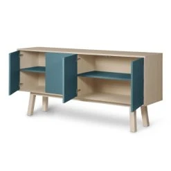 MON PETIT MEUBLE FRANCAIS Buffet 4 Portes En Frêne 180 Cm, Hauteur 94 Cm -Boutique Maisons du Monde buffet 4 portes en frene 180 cm hauteur 94 cm 23