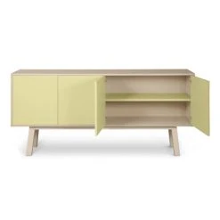 MON PETIT MEUBLE FRANCAIS Buffet 4 Portes En Frêne 180 Cm, Hauteur 94 Cm -Boutique Maisons du Monde buffet 4 portes en frene 180 cm hauteur 94 cm 27