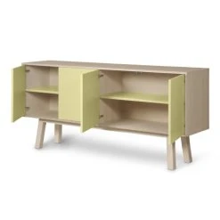 MON PETIT MEUBLE FRANCAIS Buffet 4 Portes En Frêne 180 Cm, Hauteur 94 Cm -Boutique Maisons du Monde buffet 4 portes en frene 180 cm hauteur 94 cm 29