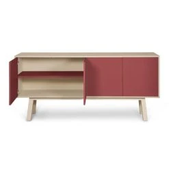 MON PETIT MEUBLE FRANCAIS Buffet 4 Portes En Frêne 180 Cm, Hauteur 94 Cm -Boutique Maisons du Monde buffet 4 portes en frene 180 cm hauteur 94 cm 34