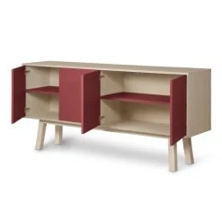 MON PETIT MEUBLE FRANCAIS Buffet 4 Portes En Frêne 180 Cm, Hauteur 94 Cm -Boutique Maisons du Monde buffet 4 portes en frene 180 cm hauteur 94 cm 35