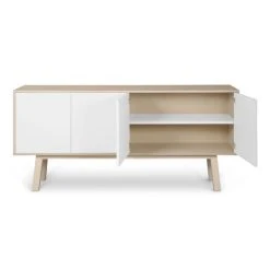 MON PETIT MEUBLE FRANCAIS Buffet 4 Portes En Frêne 180 Cm, Hauteur 94 Cm 9 MON PETIT MEUBLE FRANCAIS Buffet 4 Portes En Frêne 180 Cm, Hauteur 94 Cm -Boutique Maisons du Monde buffet 4 portes en frene 180 cm hauteur 94 cm 9