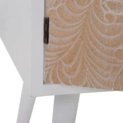 Altobuy Buffet 4 Portes Pin Massif Marron Et Blanc -Boutique Maisons du Monde buffet 4 portes pin massif marron et blanc 3