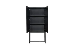 RNT By Really Nice Things Buffet Armoire 2 Portes En Pin Massif Imprimé Blanc Noir -Boutique Maisons du Monde buffet armoire 2 portes en pin massif imprime blanc noir 4