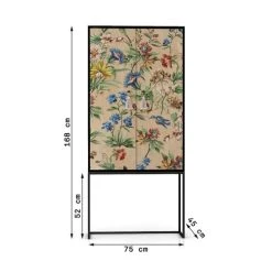 RNT By Really Nice Things Buffet Armoire 2 Portes En Pin Massif Imprimé Floral -Boutique Maisons du Monde buffet armoire 2 portes en pin massif imprime floral 2