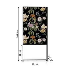 RNT By Really Nice Things Buffet Armoire 2 Portes En Pin Massif Imprimé Floral Fond Noir 8 RNT By Really Nice Things Buffet Armoire 2 Portes En Pin Massif Imprimé Floral Fond Noir -Boutique Maisons du Monde buffet armoire 2 portes en pin massif imprime floral fond noir 2