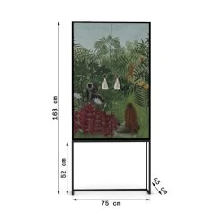 RNT By Really Nice Things Buffet Armoire 2 Portes En Pin Massif Imprimé Sauvage -Boutique Maisons du Monde buffet armoire 2 portes en pin massif imprime sauvage 2