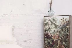 RNT By Really Nice Things Buffet Armoire En Pin Massif Imprimé Floral Sur Fond Marron. -Boutique Maisons du Monde buffet armoire en pin massif imprime floral sur fond marron 3