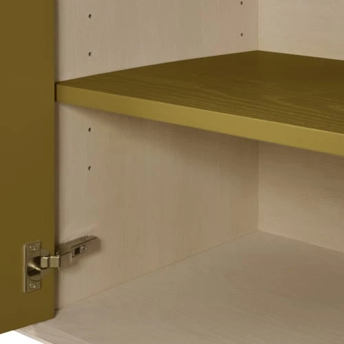 MON PETIT MEUBLE FRANCAIS Buffet Bas 2 Portes+3 Tiroirs 200 Cm, En Frêne 5 MON PETIT MEUBLE FRANCAIS Buffet Bas 2 Portes+3 Tiroirs 200 Cm, En Frêne – Image 5