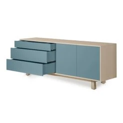 MON PETIT MEUBLE FRANCAIS Buffet Bas 2 Portes+3 Tiroirs 200 Cm, En Frêne 10 MON PETIT MEUBLE FRANCAIS Buffet Bas 2 Portes+3 Tiroirs 200 Cm, En Frêne -Boutique Maisons du Monde buffet bas 2 portes 3 tiroirs 200 cm en frene 34