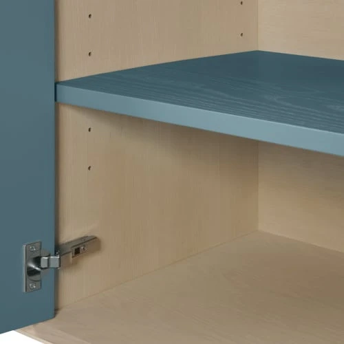 MON PETIT MEUBLE FRANCAIS Buffet Bas 2 Portes+3 Tiroirs 200 Cm, En Frêne 6 MON PETIT MEUBLE FRANCAIS Buffet Bas 2 Portes+3 Tiroirs 200 Cm, En Frêne – Image 6