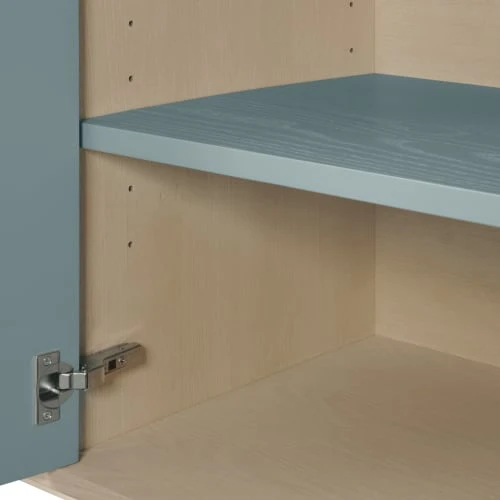 MON PETIT MEUBLE FRANCAIS Buffet Bas 2 Portes+3 Tiroirs 200 Cm, En Frêne 5 MON PETIT MEUBLE FRANCAIS Buffet Bas 2 Portes+3 Tiroirs 200 Cm, En Frêne – Image 5