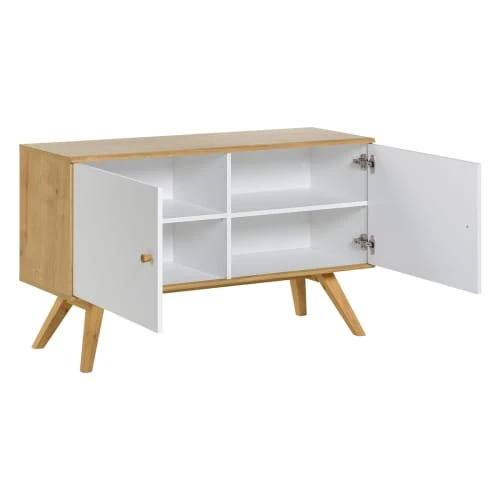 VOX Buffet Bas 2 Portes Blanc 3 VOX Buffet Bas 2 Portes Blanc – Image 3