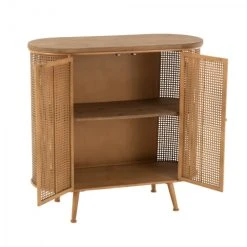 Meubles & Design Buffet Bas Arrondi Style Moderne Effet Cannage -Boutique Maisons du Monde buffet bas arrondi style moderne effet cannage 4