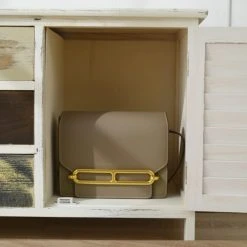 Mobili Rebecca Buffet Bas Avec 3 Tiroirs 2 Portes En Bois Blanc Antique 8 Mobili Rebecca Buffet Bas Avec 3 Tiroirs 2 Portes En Bois Blanc Antique -Boutique Maisons du Monde buffet bas avec 3 tiroirs 2 portes en bois blanc antique 2