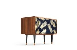 Storyz Buffet Bas Bleu Et Jaune 2 Portes L 94 Cm -Boutique Maisons du Monde buffet bas bleu et jaune 2 portes l 94 cm 3