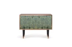 Storyz Buffet Bas Bleu-vert 2 Portes L 94 Cm