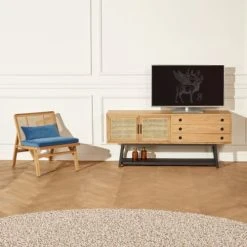 Robin Des Bois Buffet Bas En Chêne Cannage Et Métal Noir Mat L 160 Cm 11 Robin Des Bois Buffet Bas En Chêne Cannage Et Métal Noir Mat L 160 Cm -Boutique Maisons du Monde buffet bas en chene cannage et metal noir mat l 160 cm 5