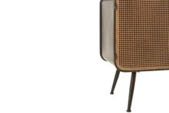 HELLIN Buffet Bas En Métal 2 Portes Et 3 Tiroirs L145 -Boutique Maisons du Monde buffet bas en metal 2 portes et 3 tiroirs l145 5