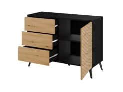 Best Mobilier Buffet Bas Industriel 104 Cm Noir / Bois 8 Best Mobilier Buffet Bas Industriel 104 Cm Noir / Bois -Boutique Maisons du Monde buffet bas industriel 104 cm noir bois 3