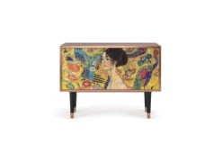 Storyz Buffet Bas Bleu-vert 2 Portes L 94 Cm 11 Storyz Buffet Bas Bleu-vert 2 Portes L 94 Cm -Boutique Maisons du Monde buffet bas jaune 2 portes l 94 cm lady with fan by gustav klimt 2