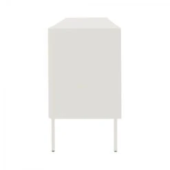 Meubles & Design Buffet Bas Moderne 4 Portes En Bois Blanc -Boutique Maisons du Monde buffet bas moderne 4 portes en bois blanc 2