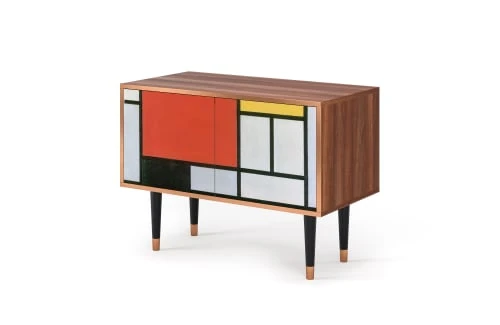 Storyz Buffet Bas Multicolore 2 Portes L 94 Cm 3 Storyz Buffet Bas Multicolore 2 Portes L 94 Cm – Image 3