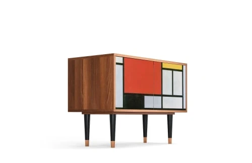 Storyz Buffet Bas Multicolore 2 Portes L 94 Cm 4 Storyz Buffet Bas Multicolore 2 Portes L 94 Cm – Image 4