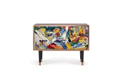 Storyz Buffet Bas Multicolore 2 Portes L 94 Cm