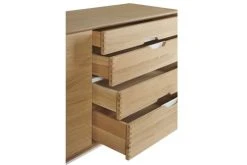 HELLIN Buffet Bas Nordique En Bois De Chêne Naturel 3 Portes + 4 Tiroirs L200 -Boutique Maisons du Monde buffet bas nordique en bois de chene naturel 3 portes 4 tiroirs l200 3