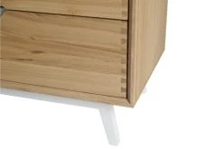 HELLIN Buffet Bas Nordique En Bois De Chêne Naturel 3 Portes + 4 Tiroirs L200 -Boutique Maisons du Monde buffet bas nordique en bois de chene naturel 3 portes 4 tiroirs l200 5