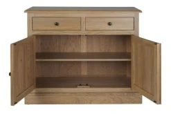 HELLIN Buffet Bas Parisien 2 Portes 2 Tiroirs En Chêne Massif Naturel 9 HELLIN Buffet Bas Parisien 2 Portes 2 Tiroirs En Chêne Massif Naturel -Boutique Maisons du Monde buffet bas parisien 2 portes 2 tiroirs en chene massif naturel 3