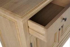 HELLIN Buffet Bas Parisien 2 Portes 2 Tiroirs En Chêne Massif Naturel 11 HELLIN Buffet Bas Parisien 2 Portes 2 Tiroirs En Chêne Massif Naturel -Boutique Maisons du Monde buffet bas parisien 2 portes 2 tiroirs en chene massif naturel 5