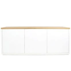 Maisons Du Monde Buffet Blanc 3 Portes
