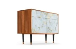 Storyz Buffet Blanc Clair 2 Tiroirs Et 2 Portes L 115 Cm -Boutique Maisons du Monde buffet blanc clair 2 tiroirs et 2 portes l 115 cm 3
