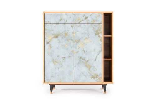 Storyz Buffet Blanc Clair 2 Tiroirs Et 2 Portes L 94 Cm 1 Storyz Buffet Blanc Clair 2 Tiroirs Et 2 Portes L 94 Cm