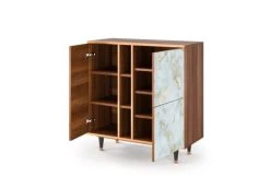 Storyz Buffet Blanc Clair 3 Portes L 94 Cm -Boutique Maisons du Monde buffet blanc clair 3 portes l 94 cm 5