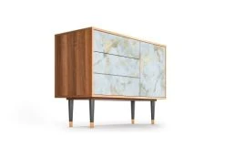 Storyz Buffet Blanc Clair 3 Tiroirs Et 1 Porte L 115 Cm -Boutique Maisons du Monde buffet blanc clair 3 tiroirs et 1 porte l 115 cm 3