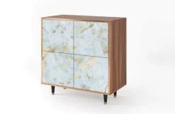 Storyz Buffet Blanc Clair 4 Portes L 94 Cm -Boutique Maisons du Monde buffet blanc clair 4 portes l 94 cm 2
