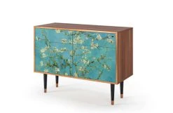 Storyz Buffet Bleu 2 Tiroirs Et 2 Portes L 115 Cm -Boutique Maisons du Monde buffet bleu 2 tiroirs et 2 portes l 115 cm 7