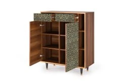 Storyz Buffet Bleu 2 Tiroirs Et 2 Portes L 94 Cm -Boutique Maisons du Monde buffet bleu 2 tiroirs et 2 portes l 94 cm 11